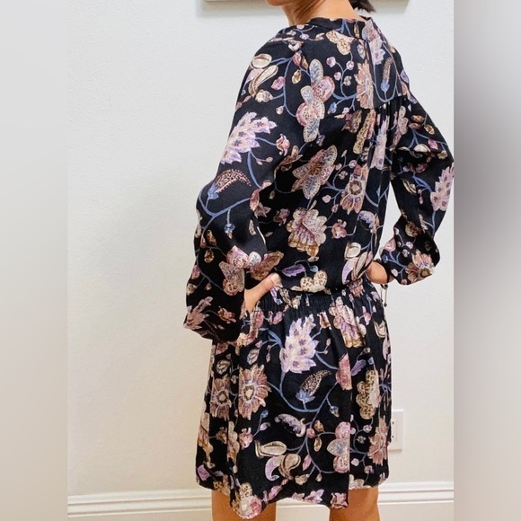 Veronica M Stretch Mini Dress Women XS Drop-Waist - Picture 4 of 5